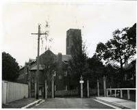 School House Building and front gates 1940