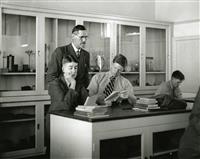 Physics Laboratory with Mr CS Tiley 1941